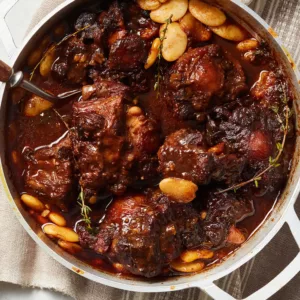 Oxtail and Butter Beans