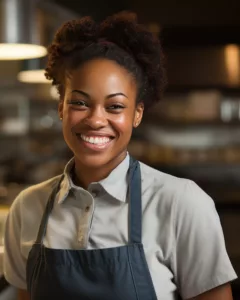 Smilling Black Chef